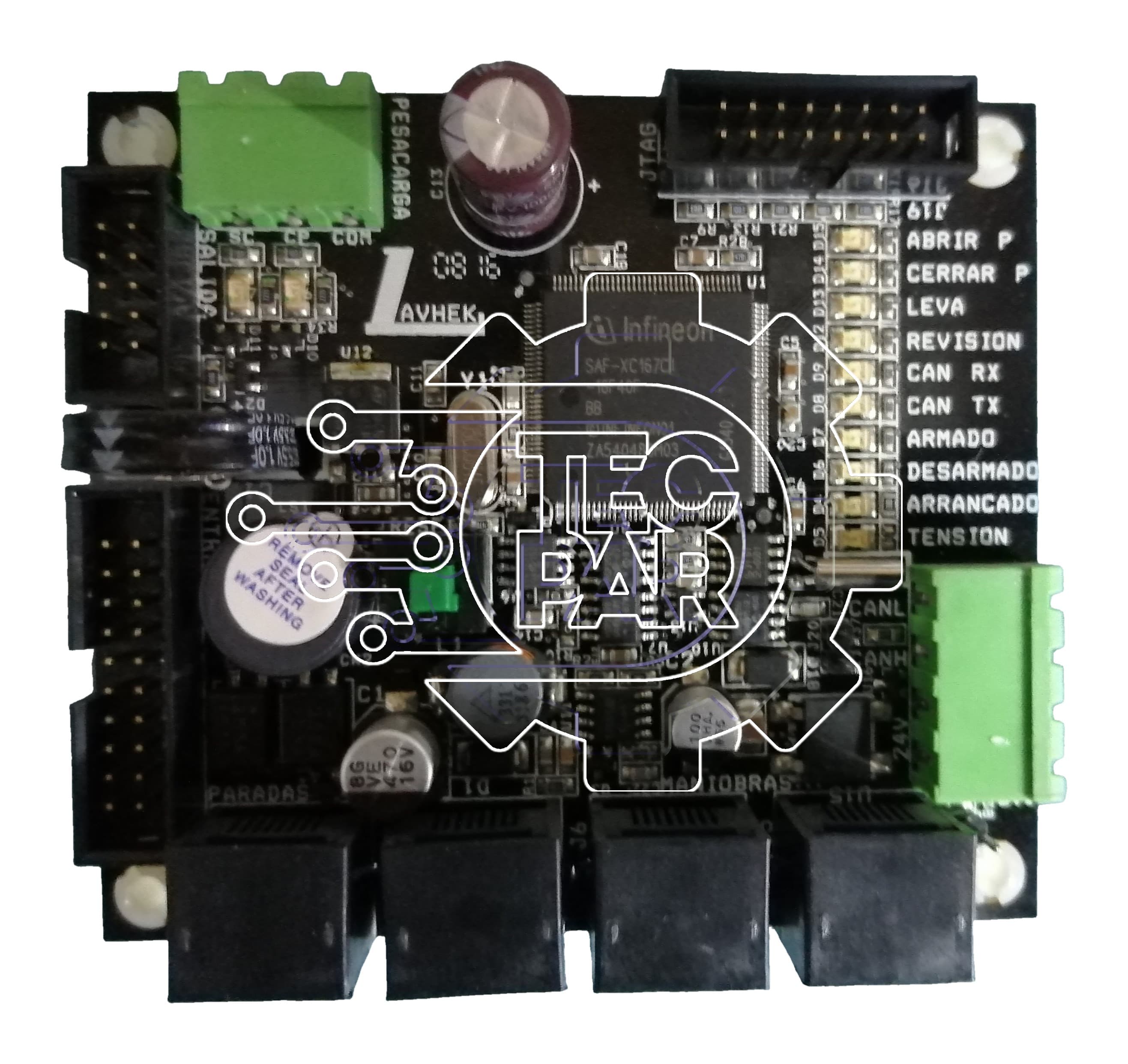 Placa electrónica Placa CPU LAVHEK