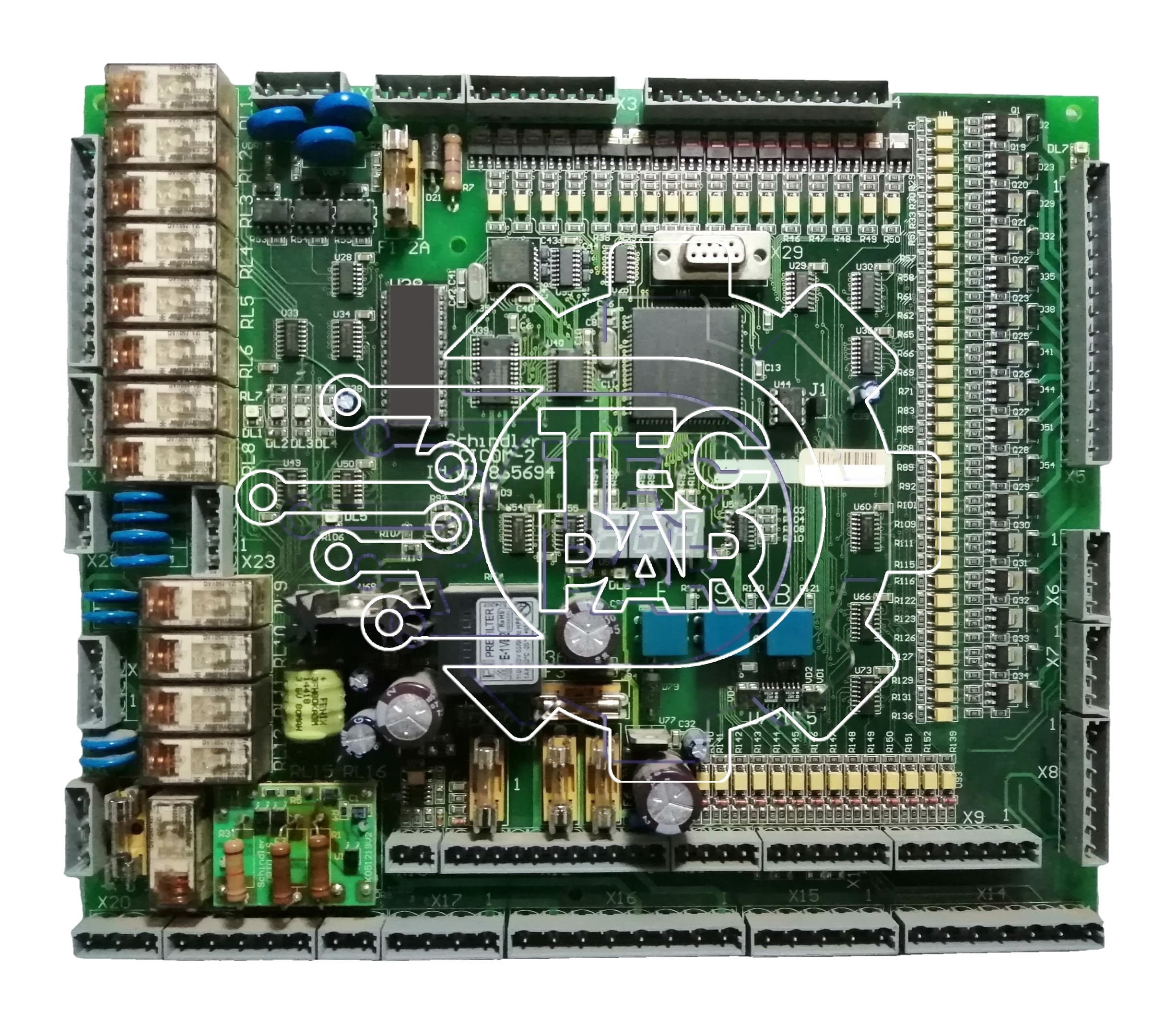 Placa electrónica MICONIC IBERIA CICOM-2 SCHINDLER