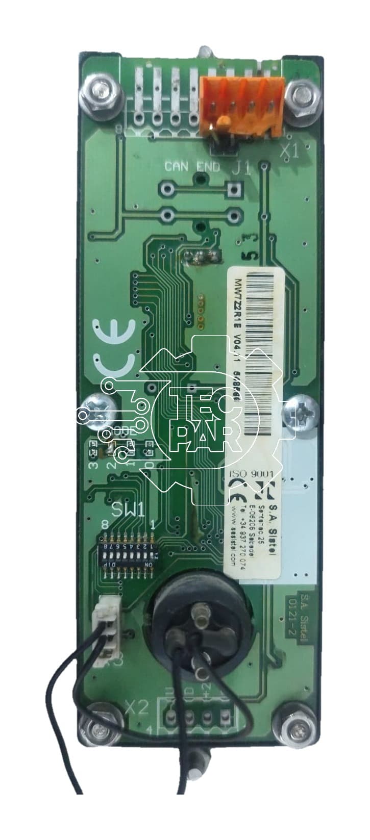 Placa electrónica BOTONERA RELLANO MW7Z2R1E V04.11 SISTEL