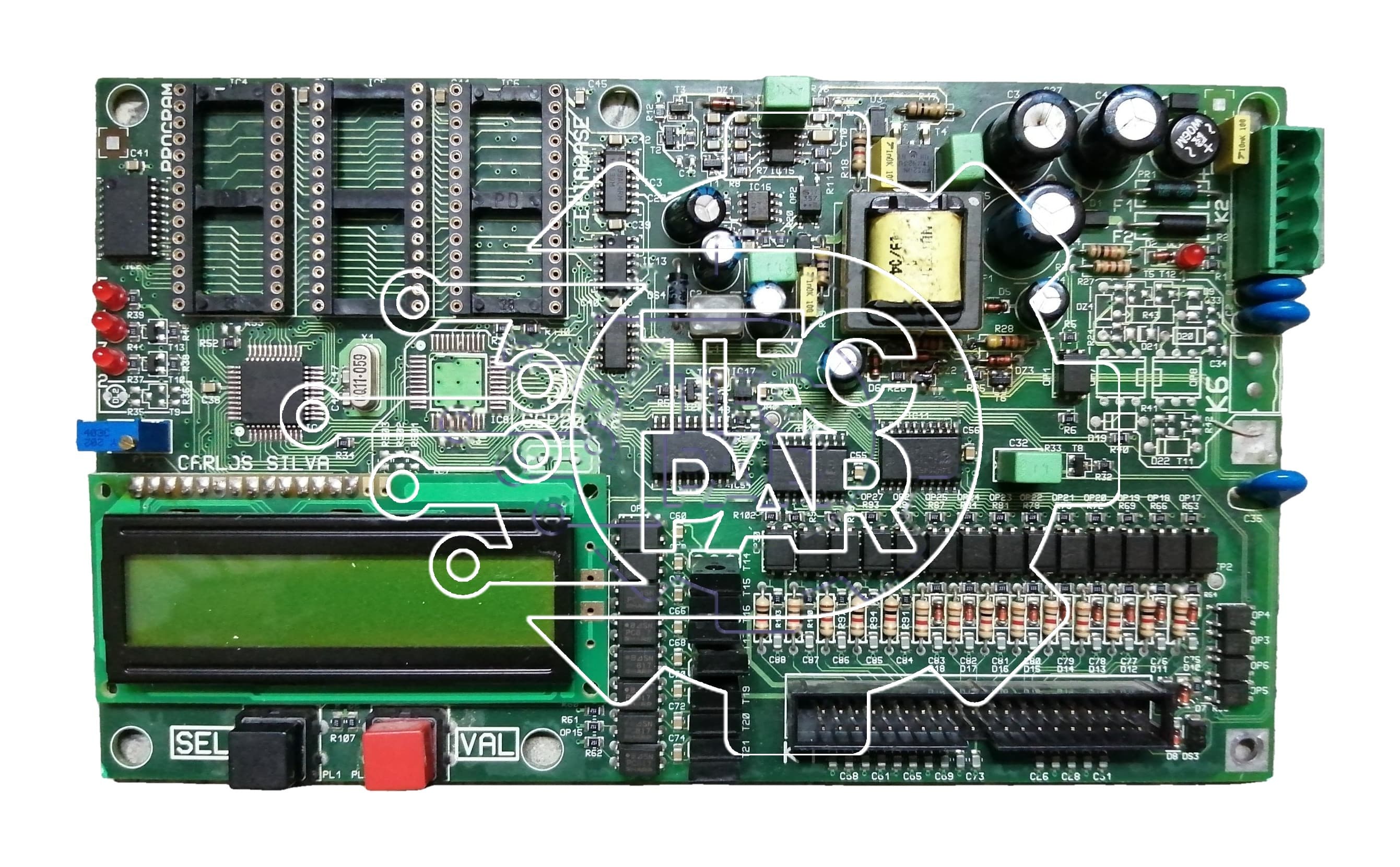 Placa electrónica CCP20 V2 CARLOS_SILVA