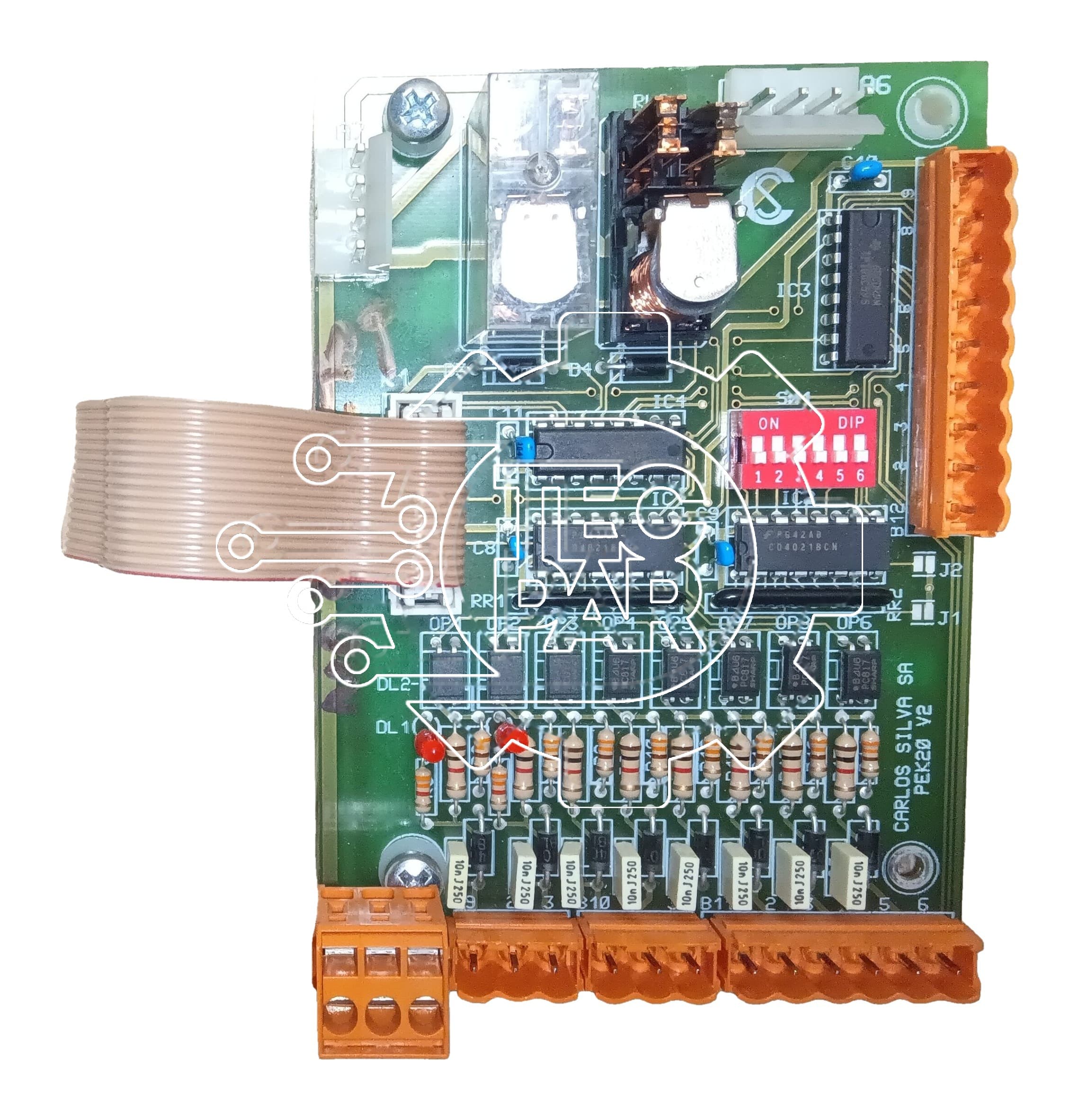 Placa electrónica PEK20 V2 CARLOS_SILVA
