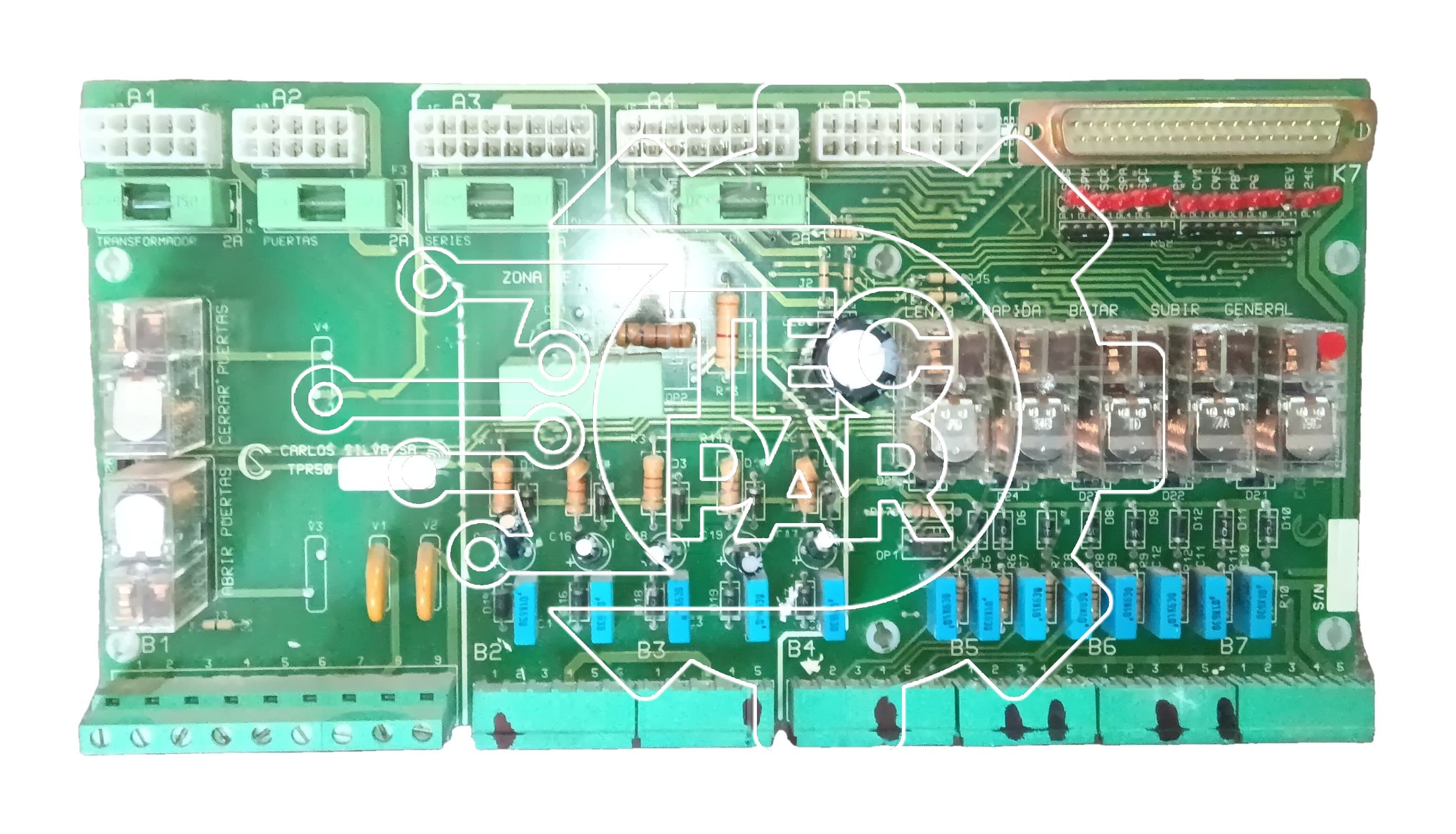 Placa electrónica TPR 50 CARLOS_SILVA