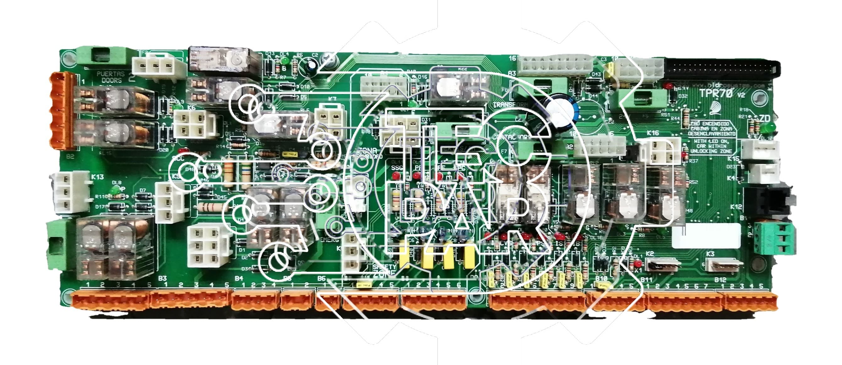 Placa electrónica TPR 70 CARLOS_SILVA