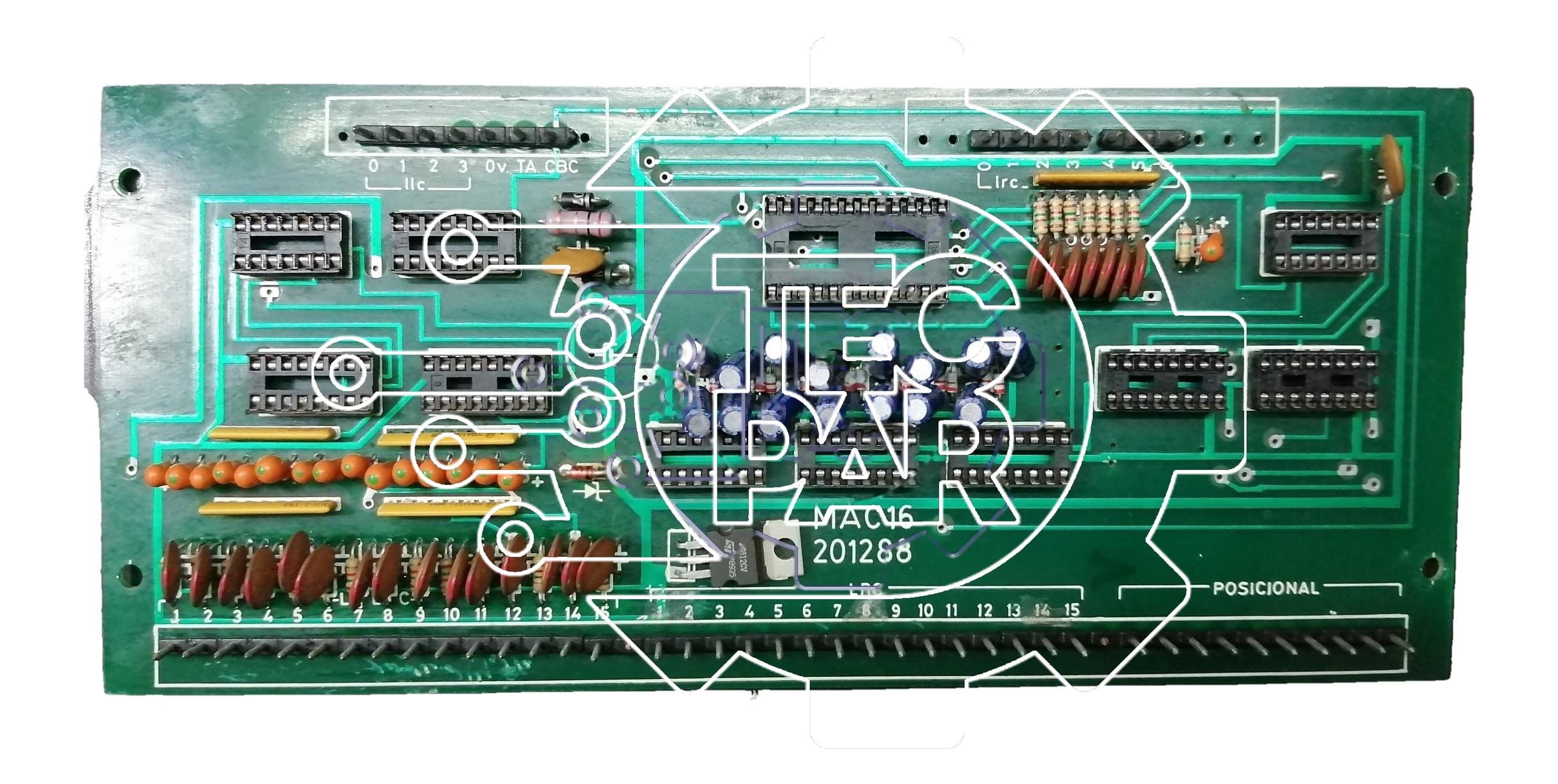 Placa electrónica MAC16 CONDOR