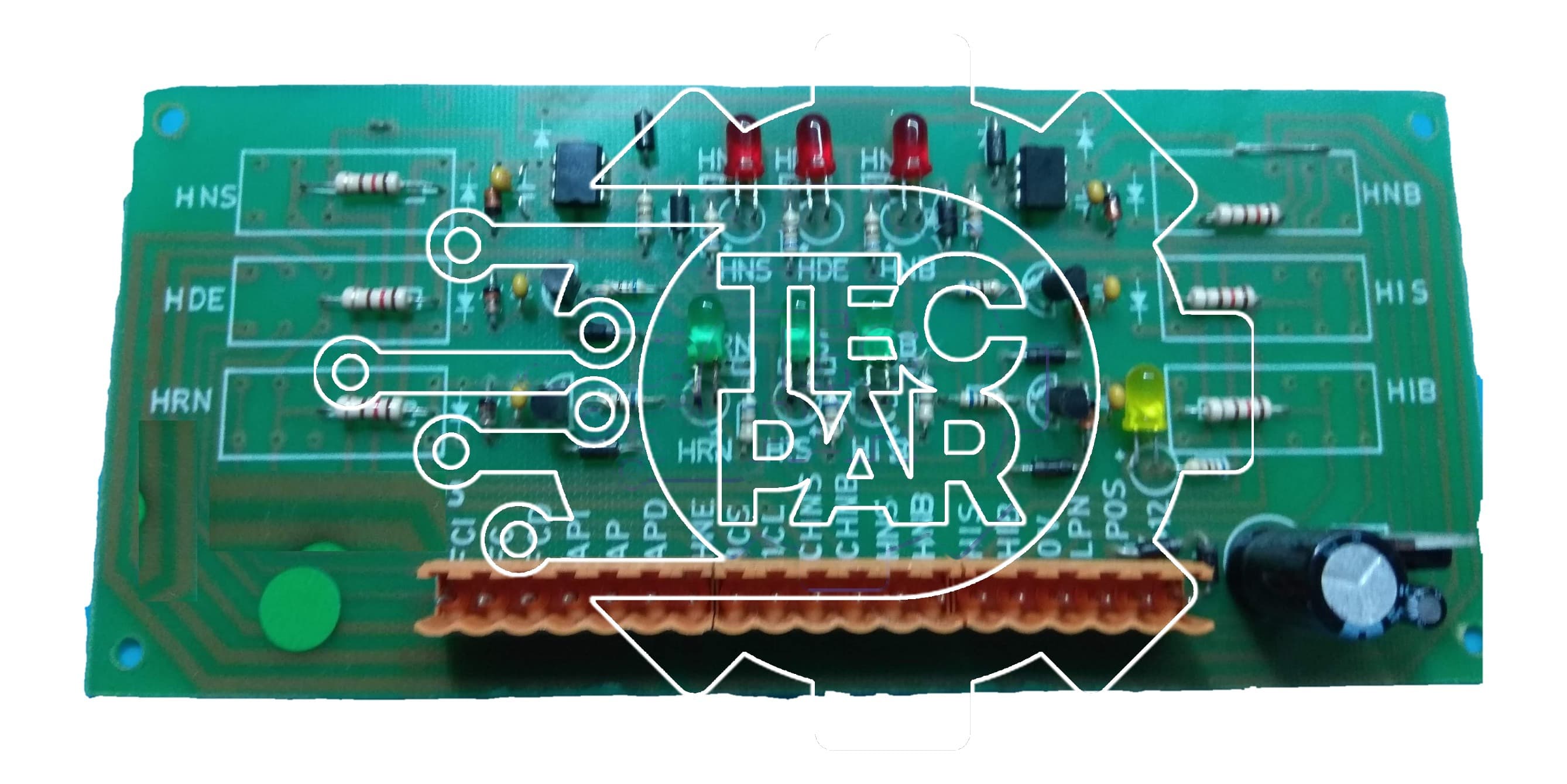 Placa electrónica Placa Hall Transistor CONDOR
