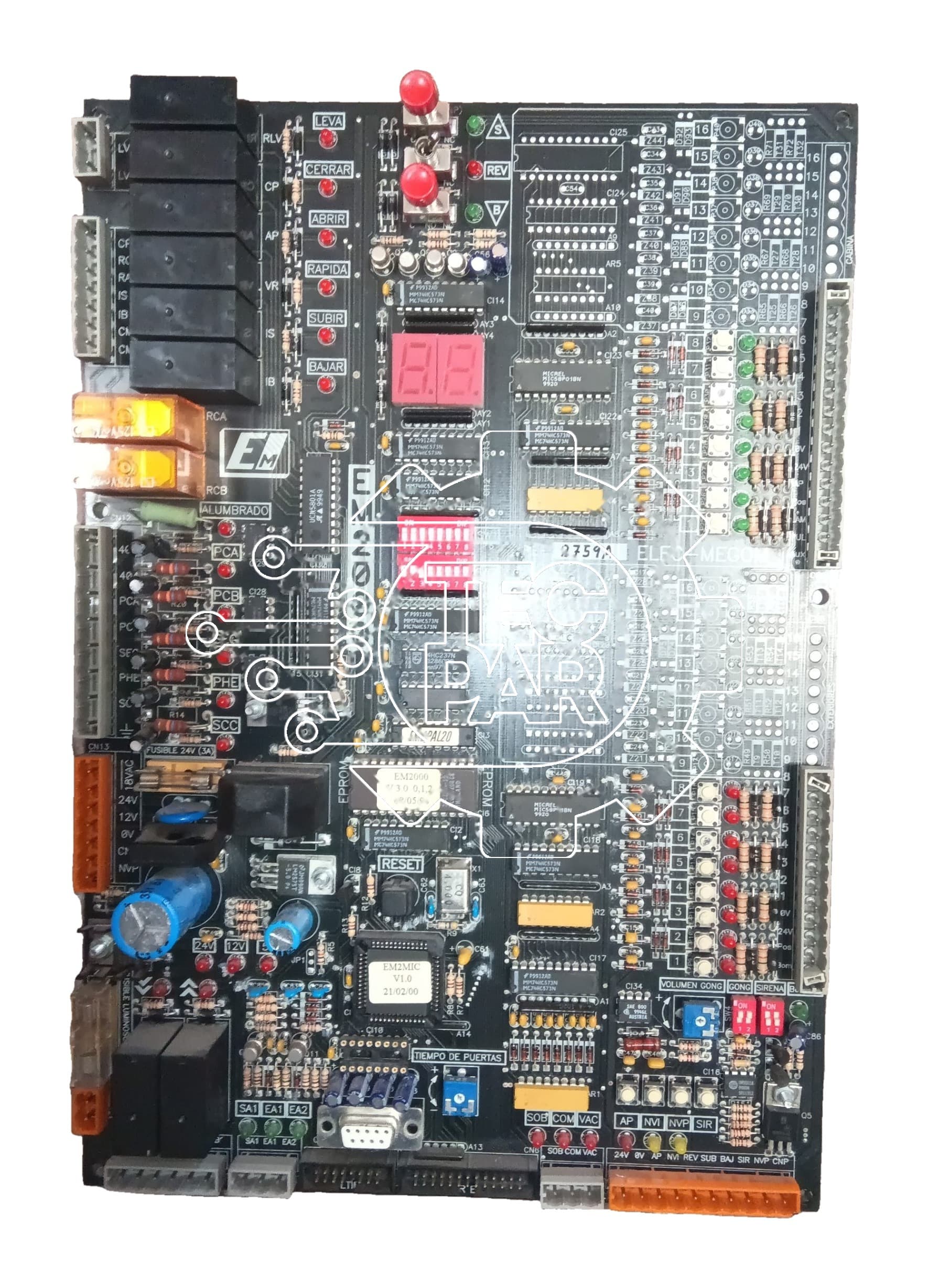 Placa electrónica EM2000 ELECMEGOM