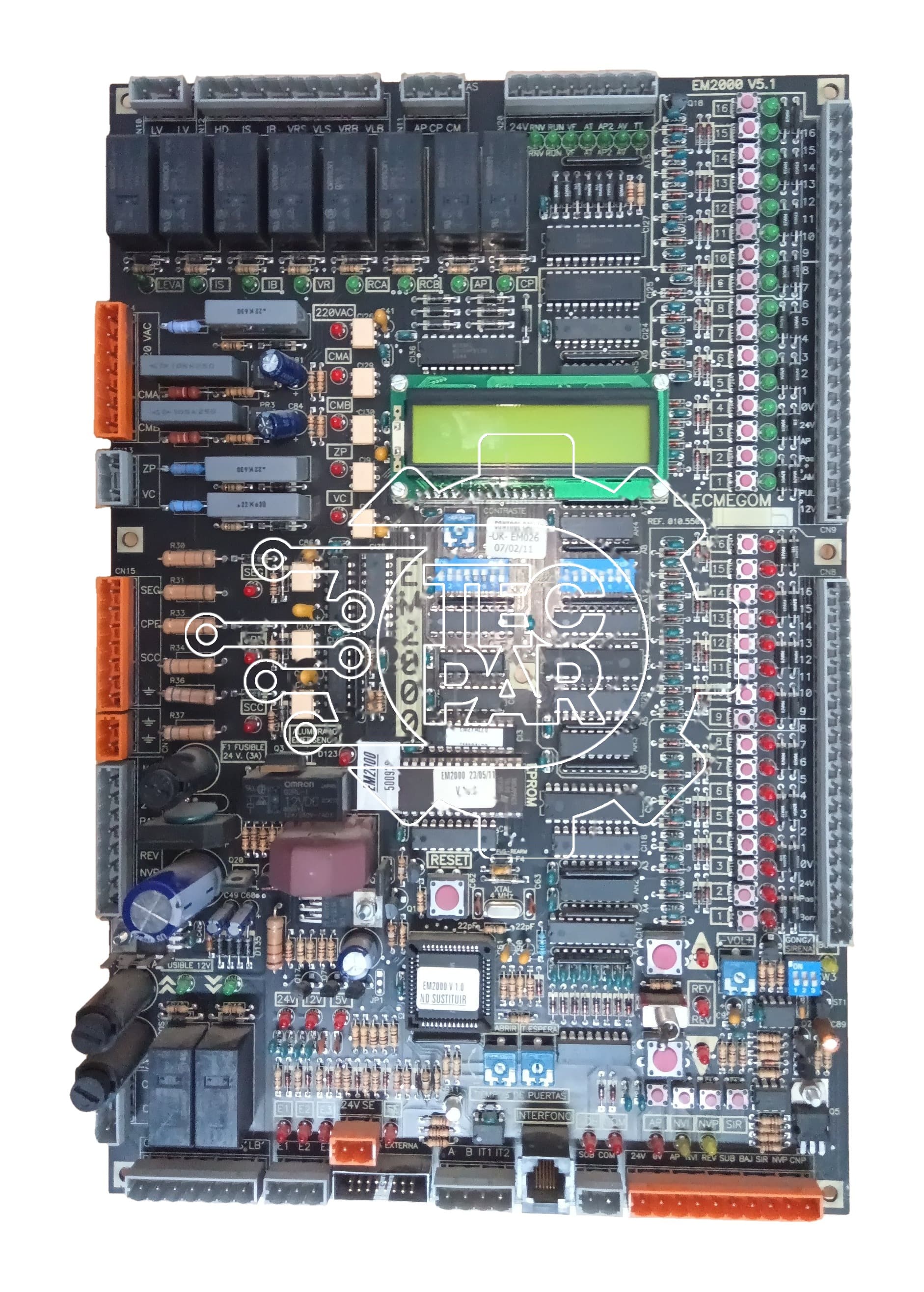 Placa electrónica EM2000 V5.1 ELECMEGOM