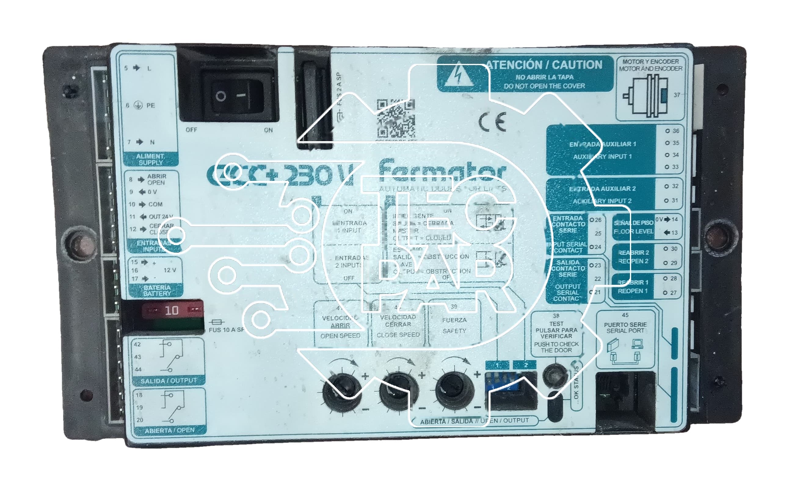 Placa electrónica ECC Puertas Bus FERMATOR