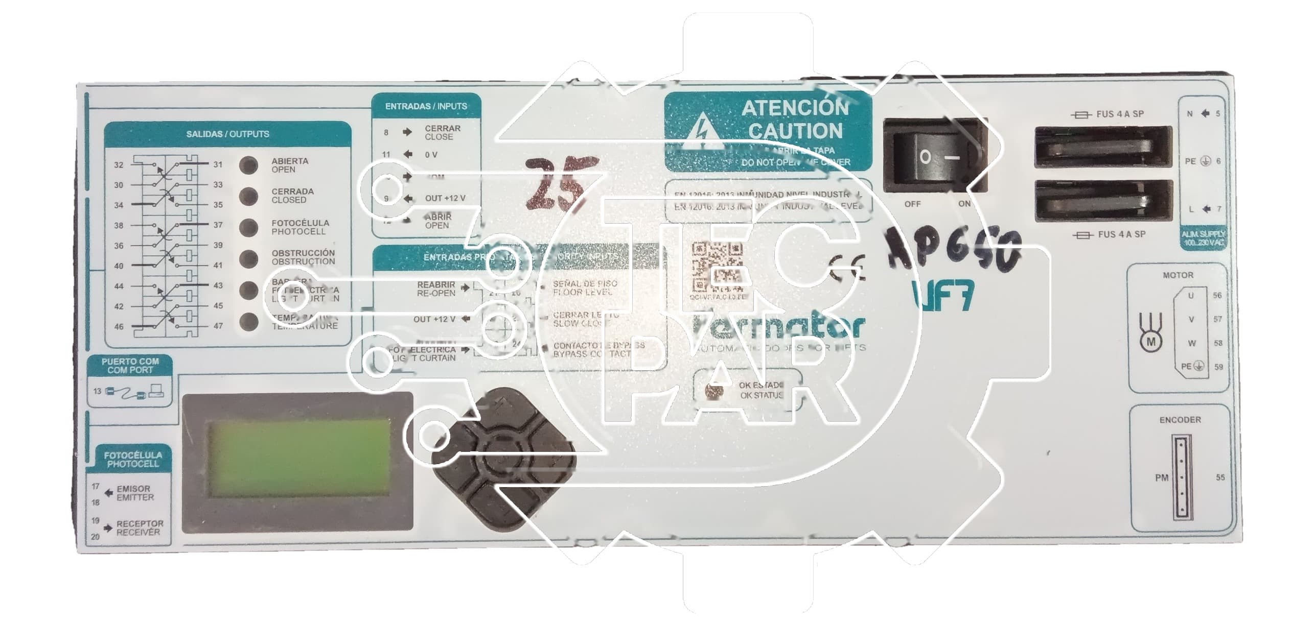 Placa electrónica VF7 FERMATOR