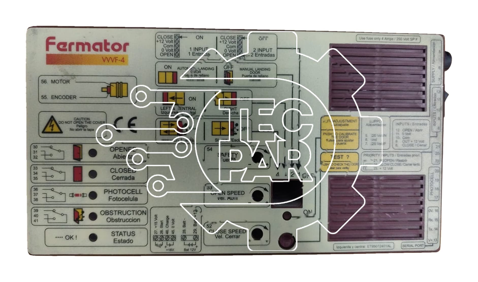 Placa electrónica VVVF4 FERMATOR