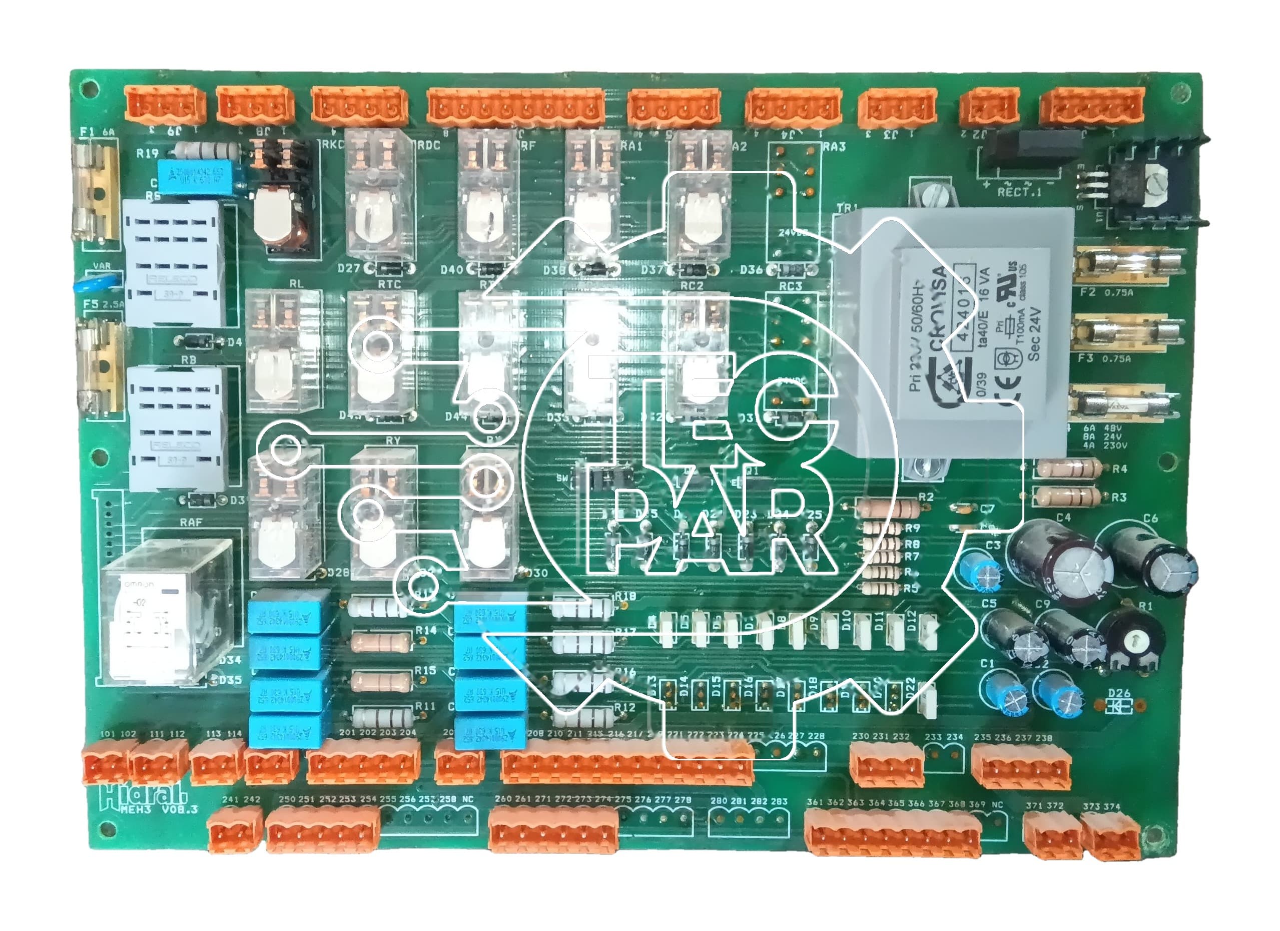 Placa electrónica MEH3 V08.3 HIDRAL