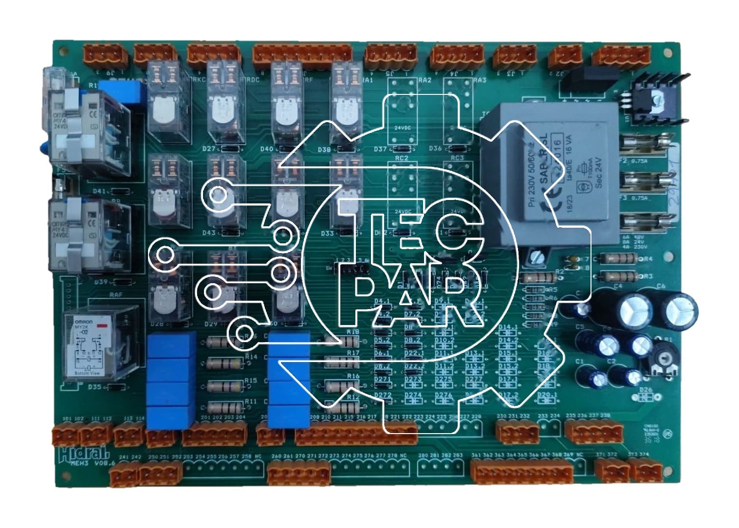 Placa electrónica MEH3 V08.6 HIDRAL