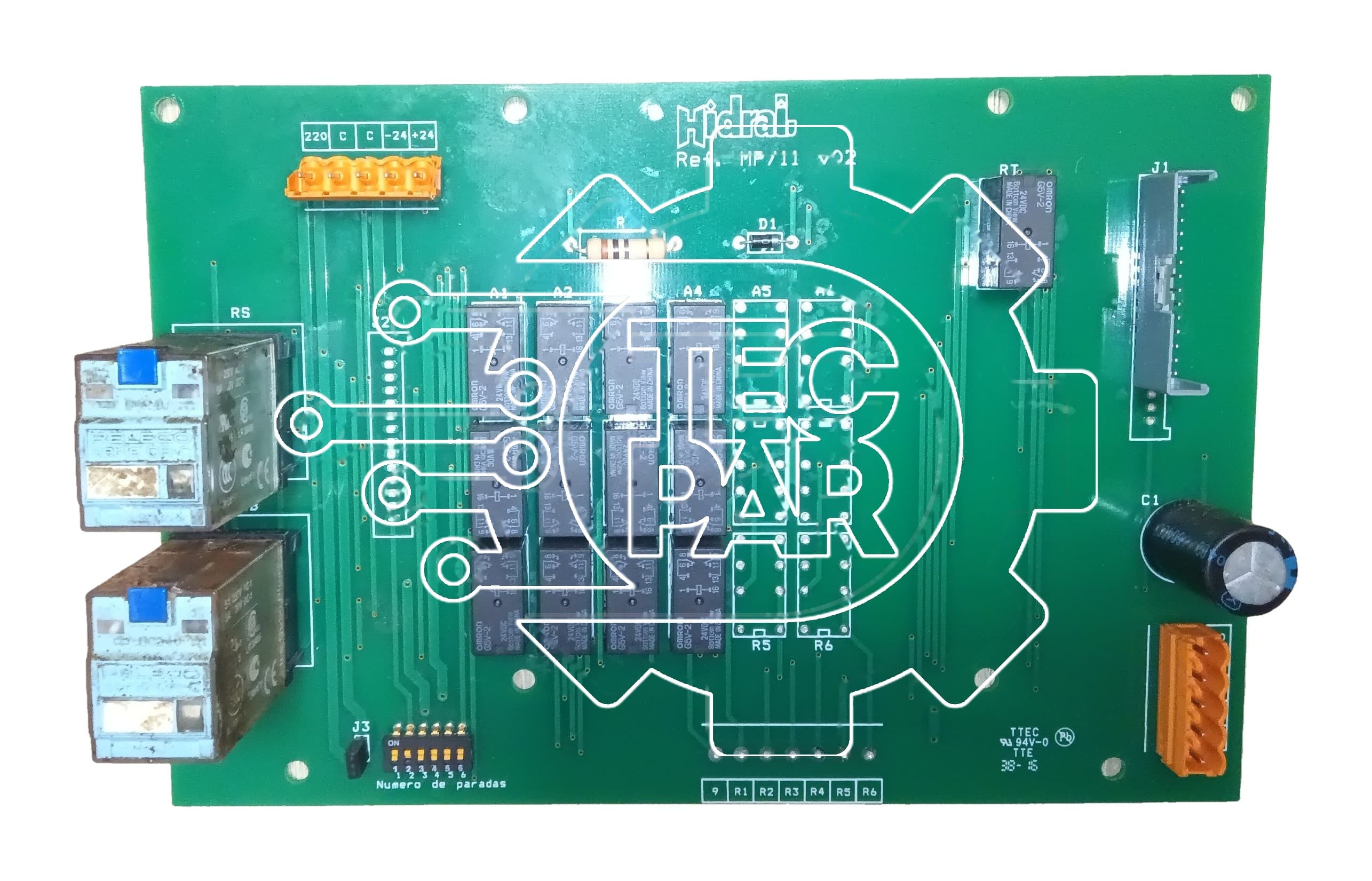 Placa electrónica MP11/V2 HIDRAL