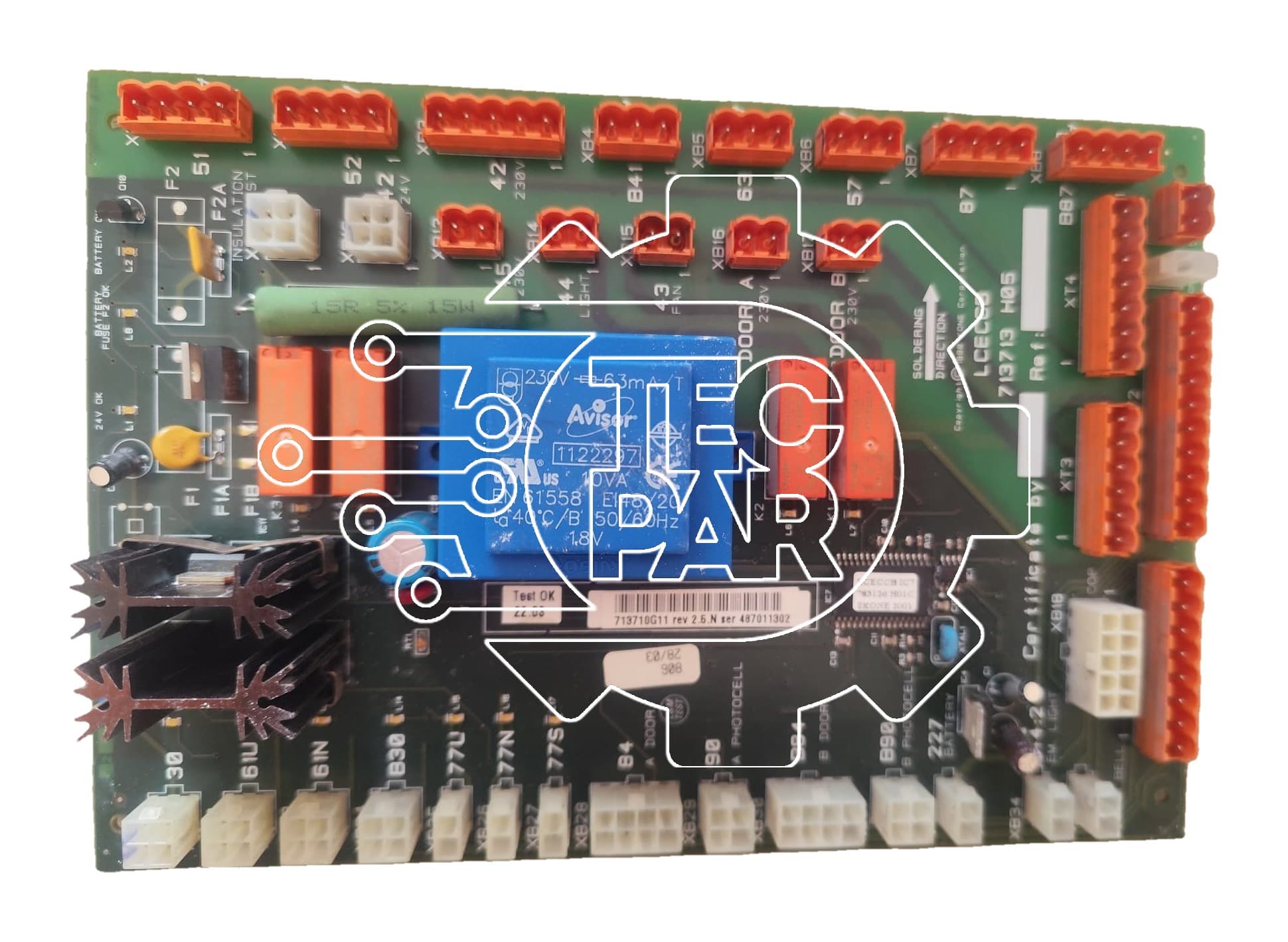 Placa electrónica LCECCB KM713710G11 KONE