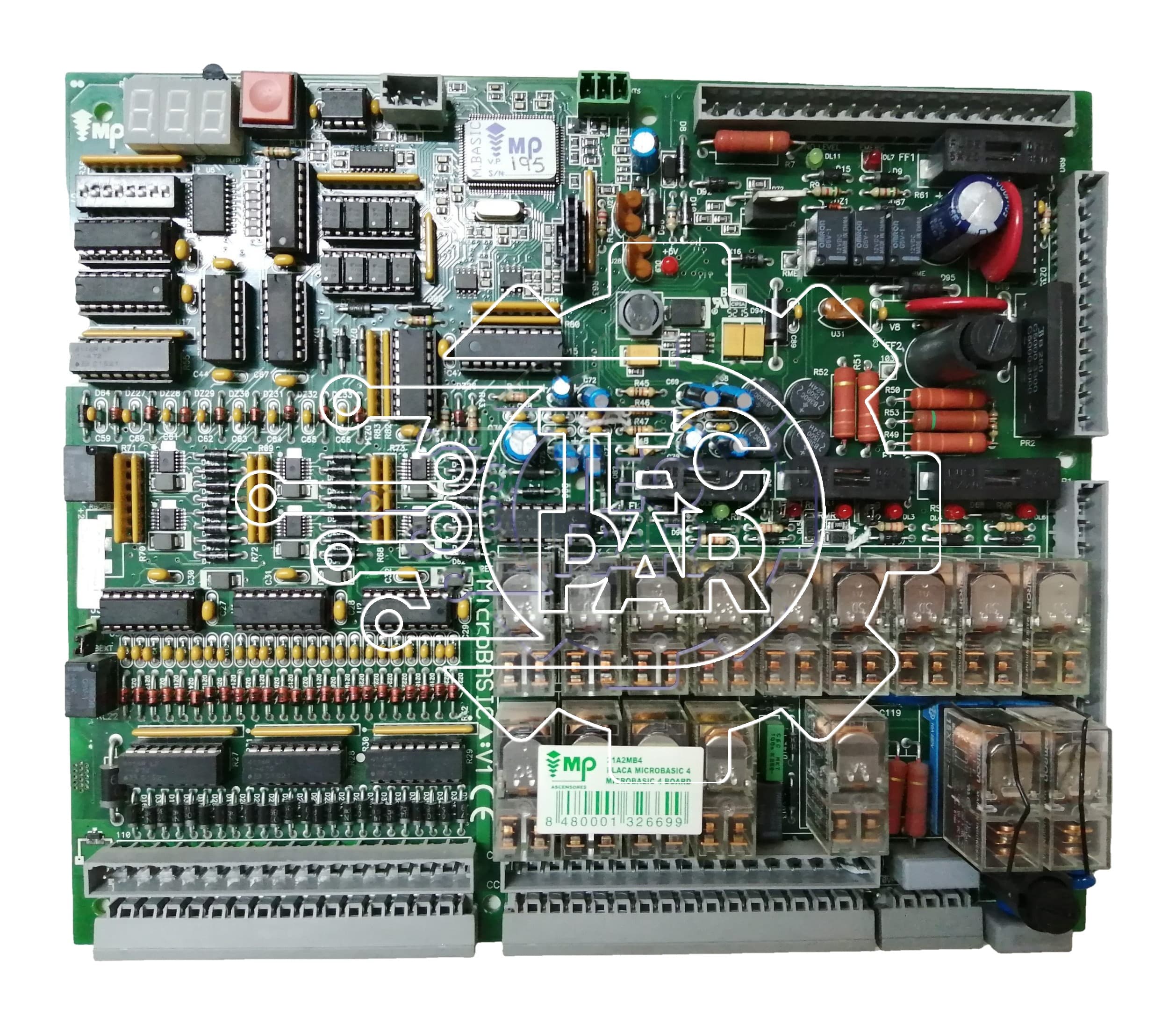 Placa electrónica MICROBASIC 4 MAC Puarsa