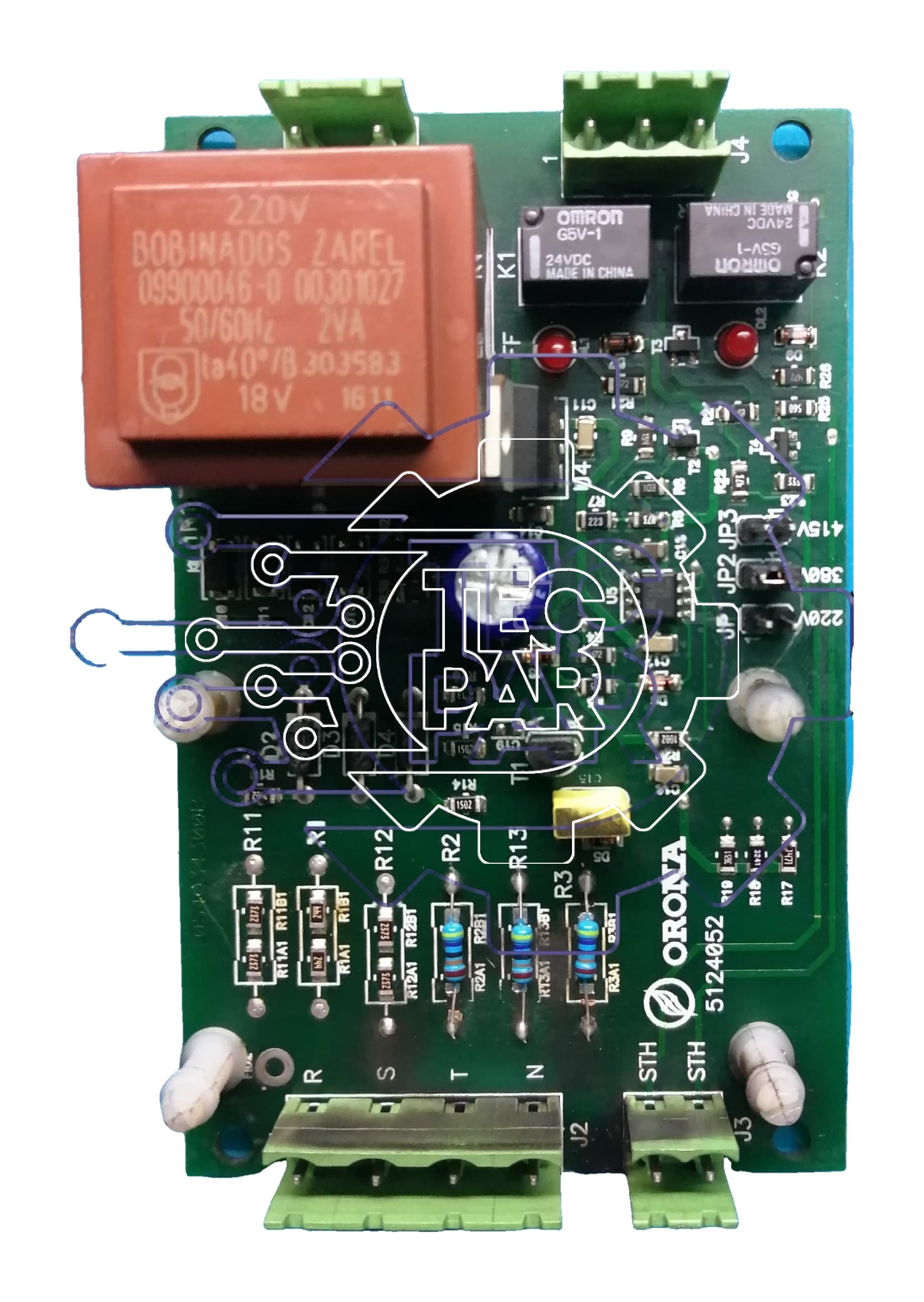 Placa electrónica DETECTOR DE FASES ARCA I ORONA
