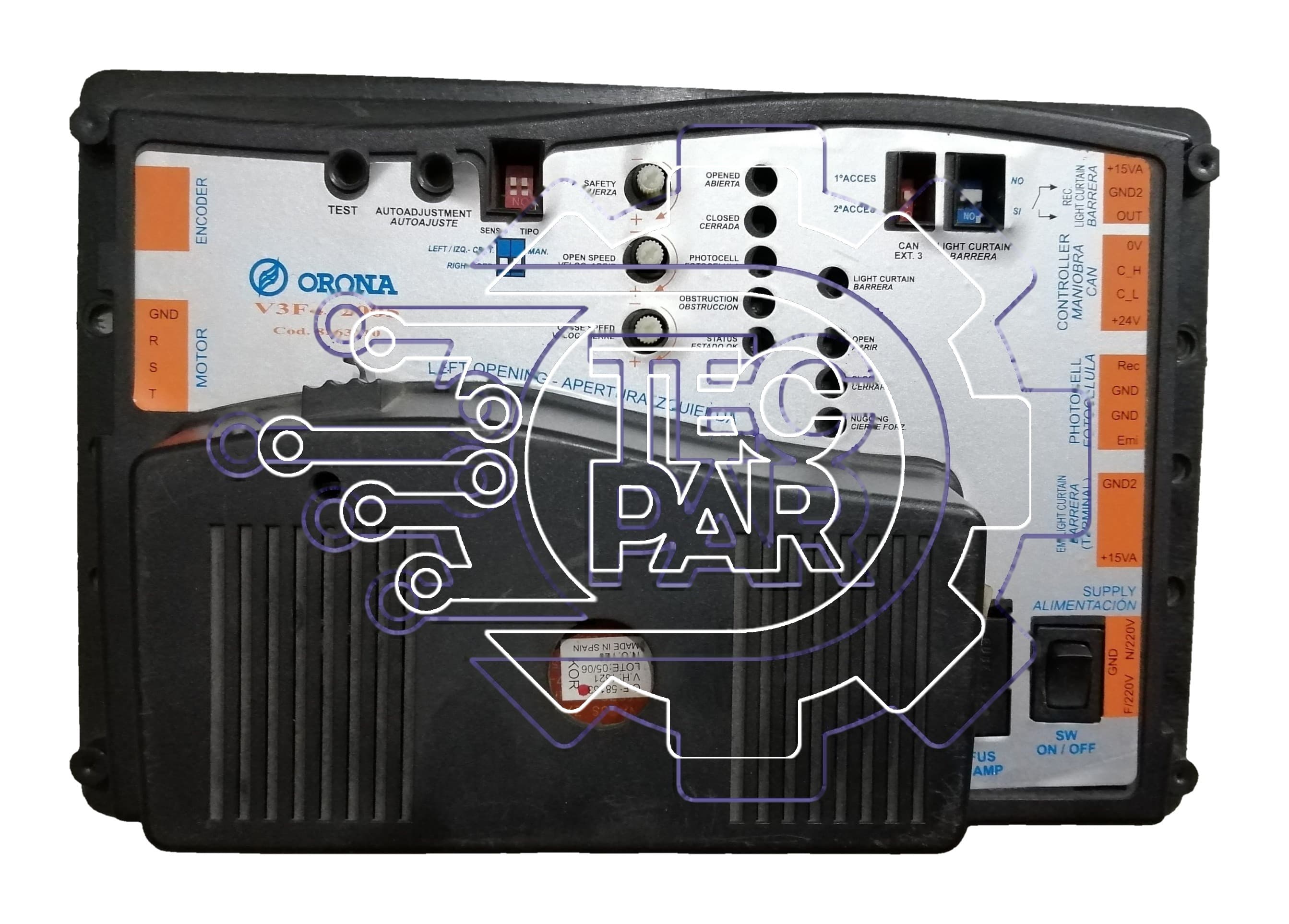 Placa electrónica V3F4 2005 ORONA