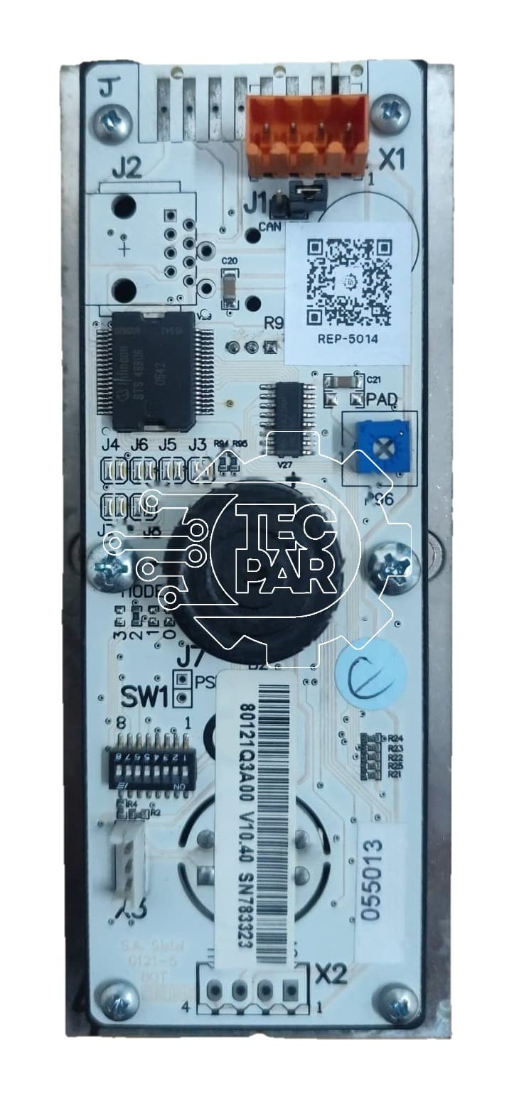 Placa electrónica BOTONERA RELLANO 80121Q3A00 SISTEL