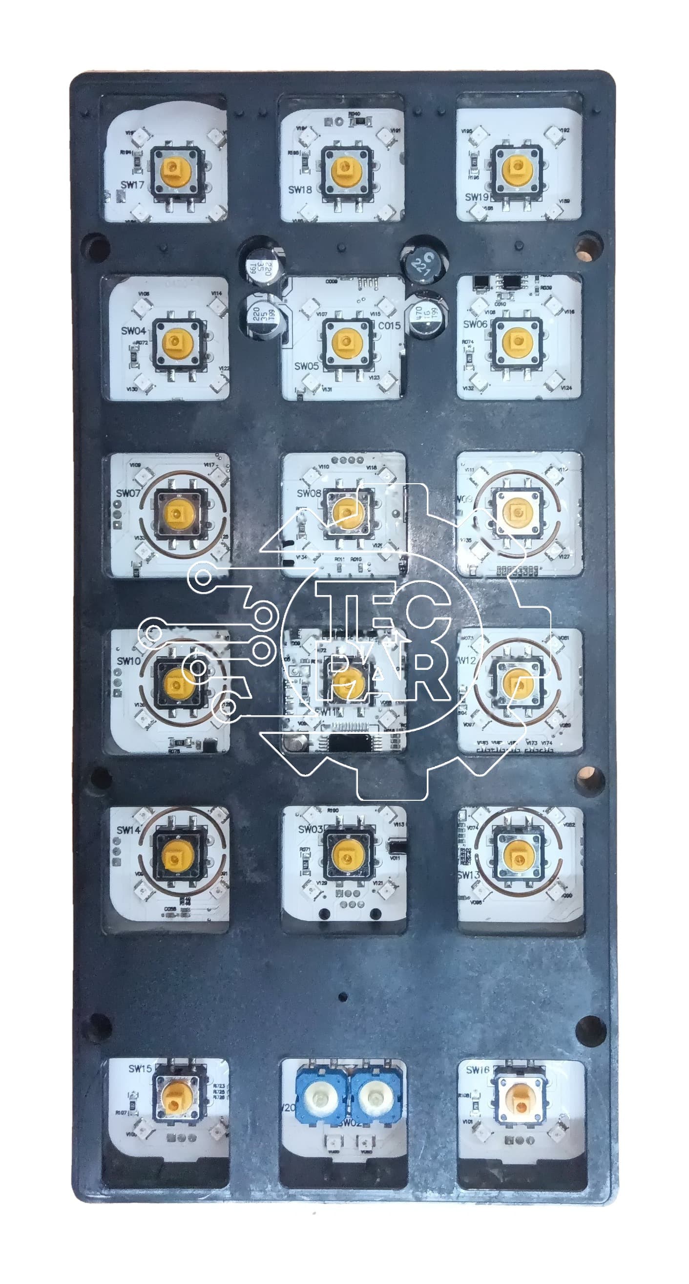 Placa electrónica MATRIZ MW4R701Z SISTEL