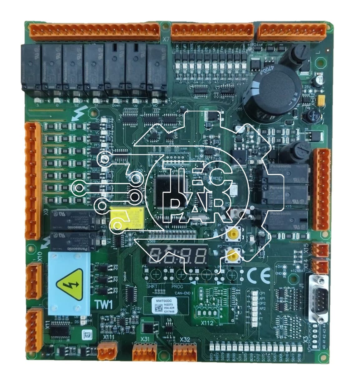 Placa electrónica TW1 SISTEL
