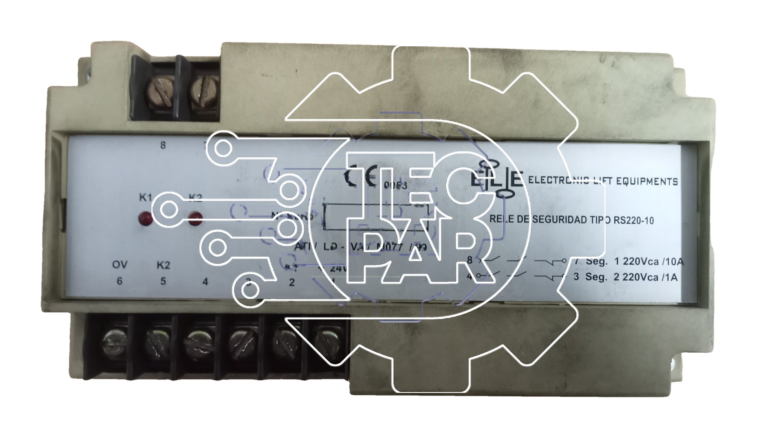 Placa electrónica MÓDULO DE SEGURIDAD RS220-10 THYSSEN