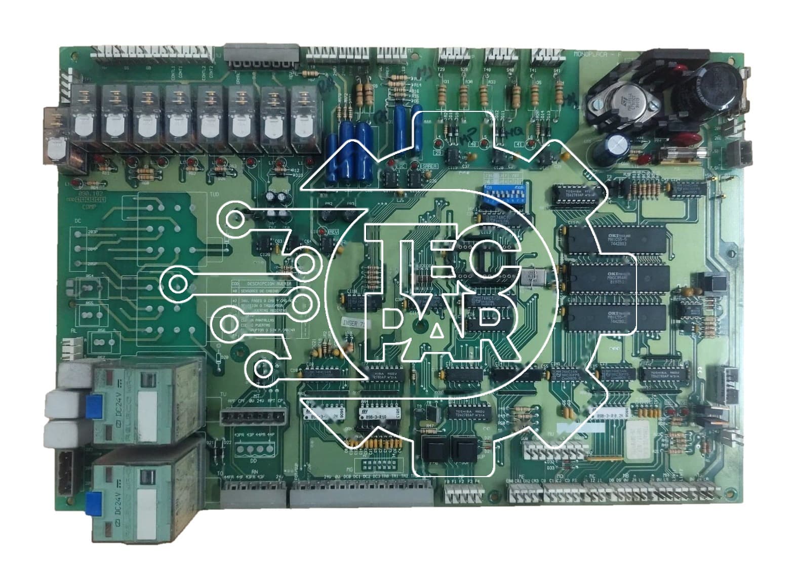 Placa electrónica SERIE F MONOPLACA UN EMBARQUE THYSSEN