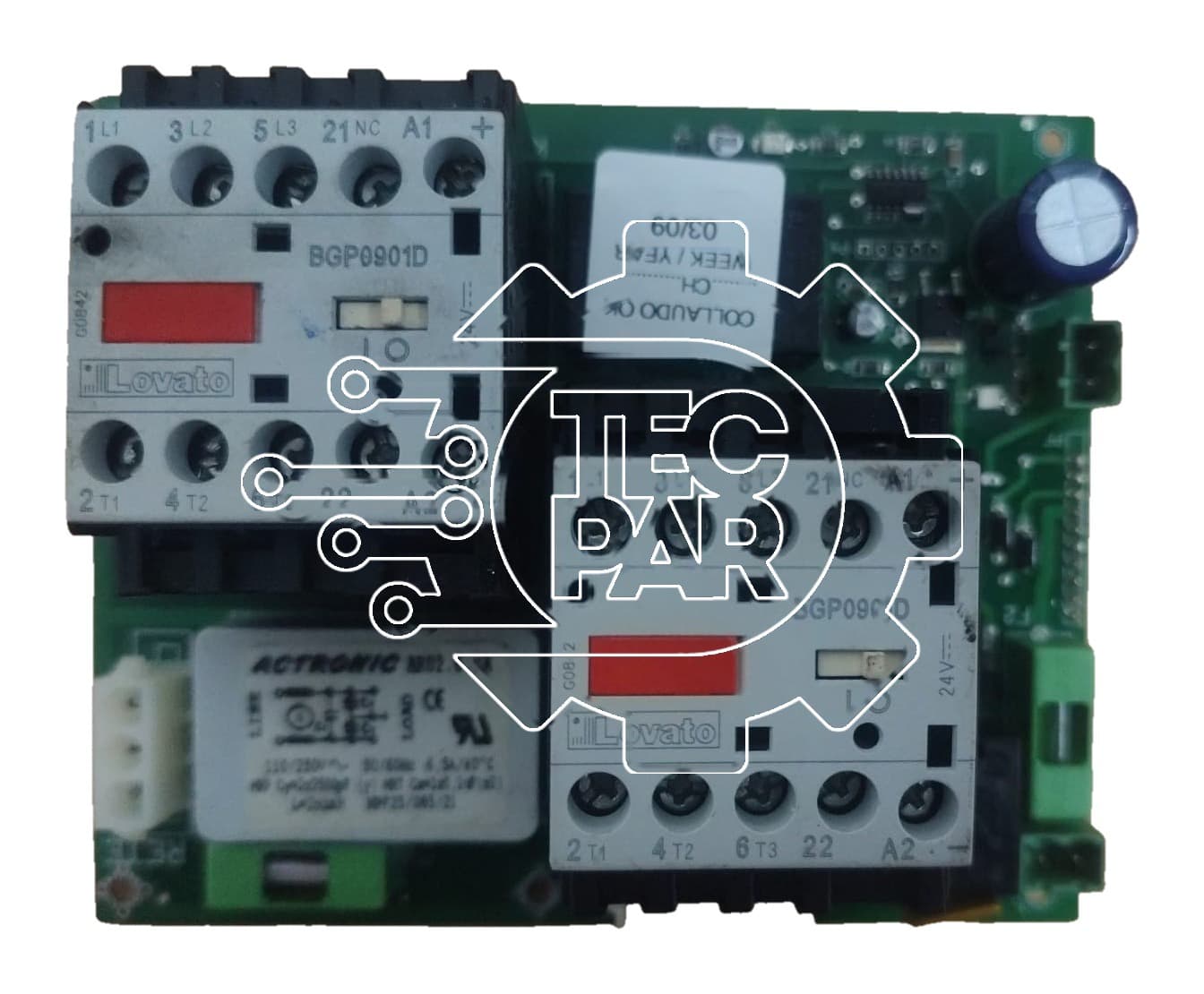 Placa electrónica A20 CONTACTORES VIMEC