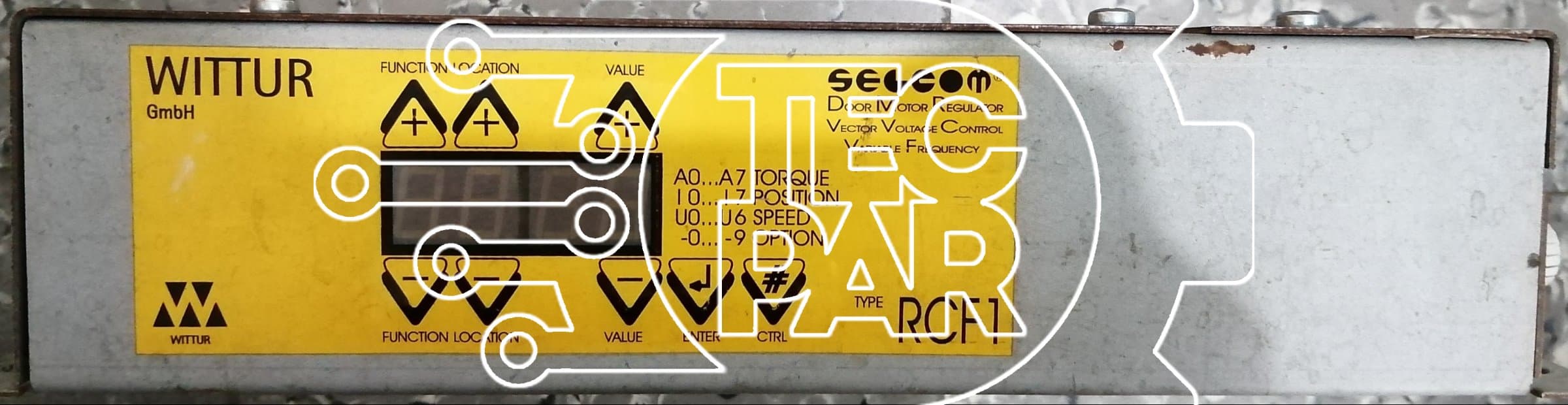 Placa electrónica RCF1 WITTUR